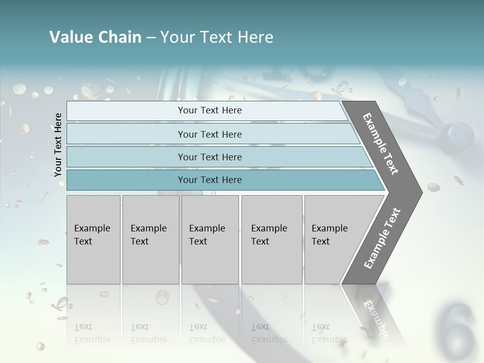 Clock Time Finance PowerPoint Template