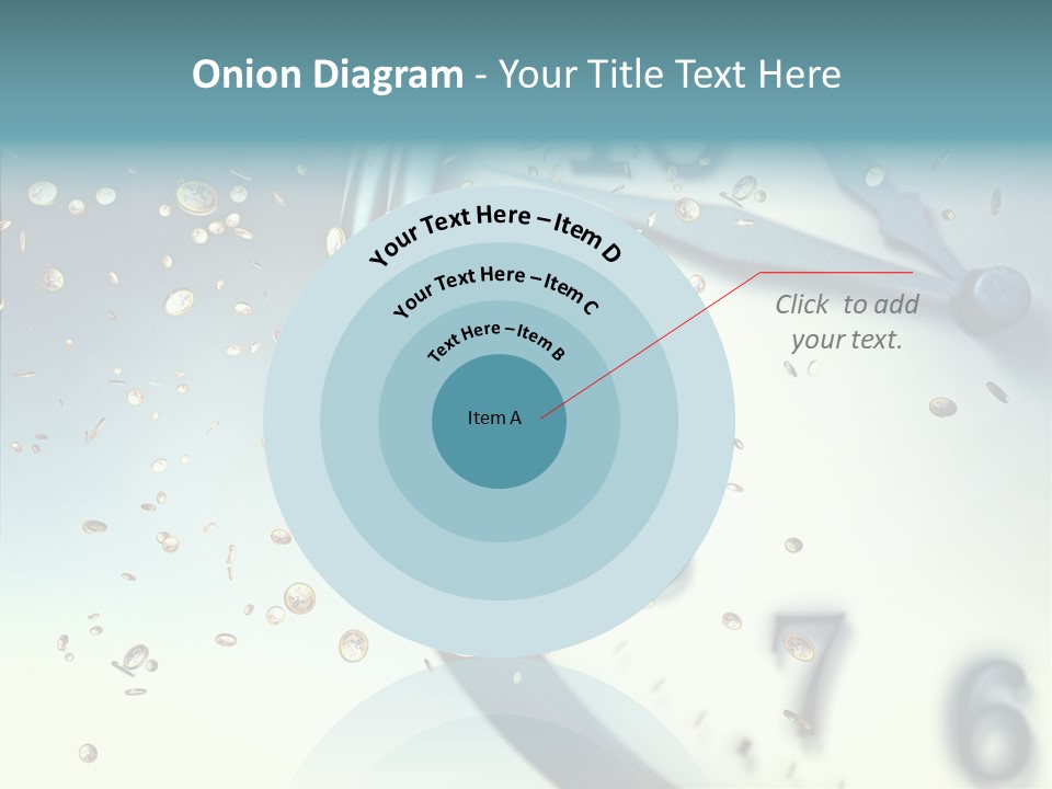 Clock Time Finance PowerPoint Template
