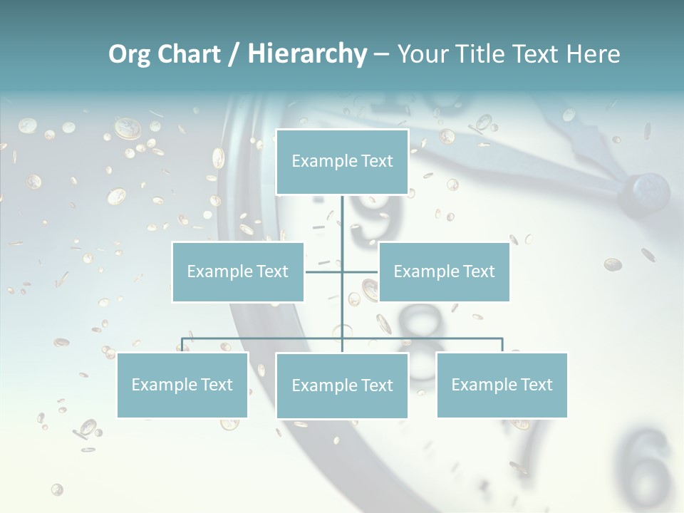 Clock Time Finance PowerPoint Template