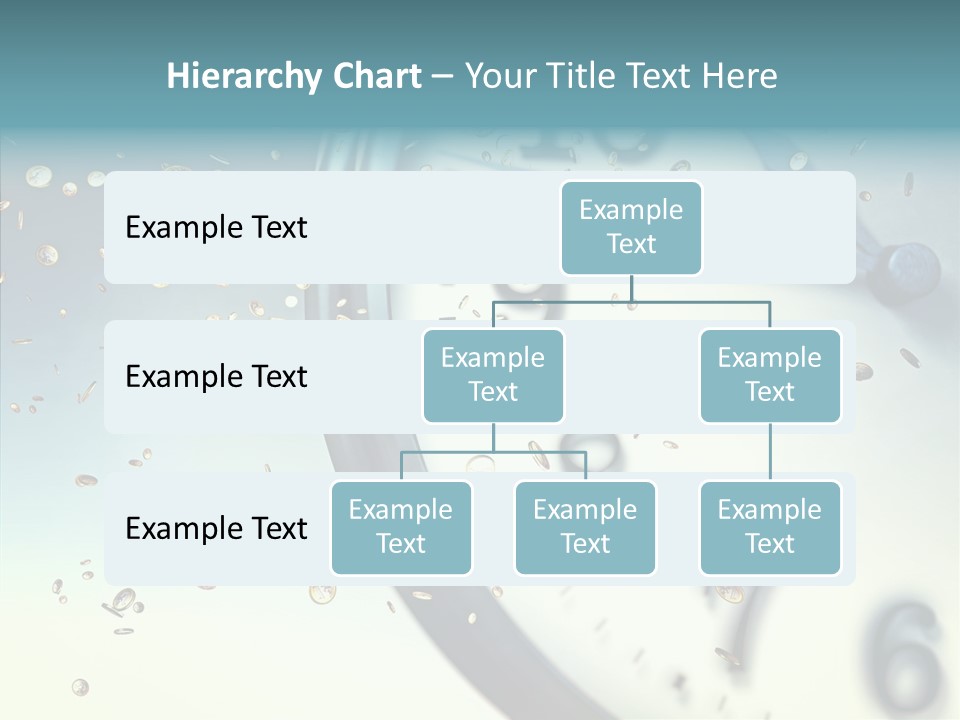 Clock Time Finance PowerPoint Template