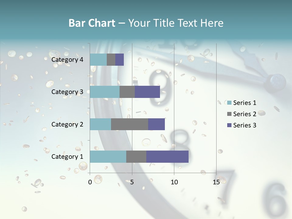 Clock Time Finance PowerPoint Template