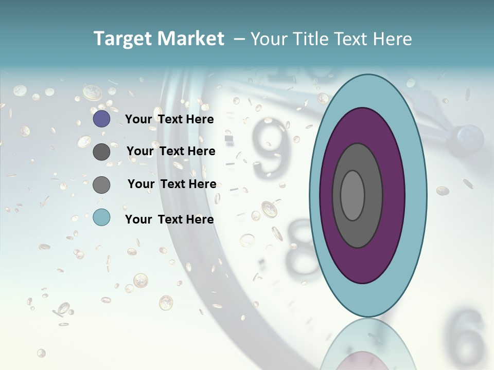 Clock Time Finance PowerPoint Template