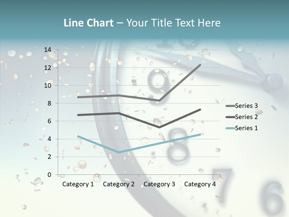 Clock Time Finance PowerPoint Template