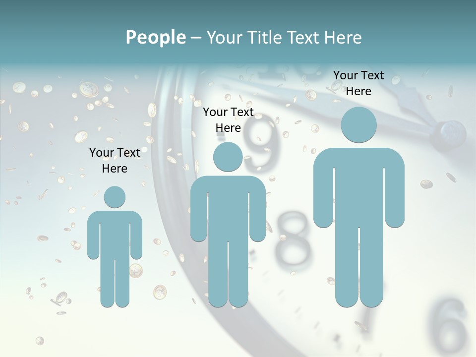 Clock Time Finance PowerPoint Template