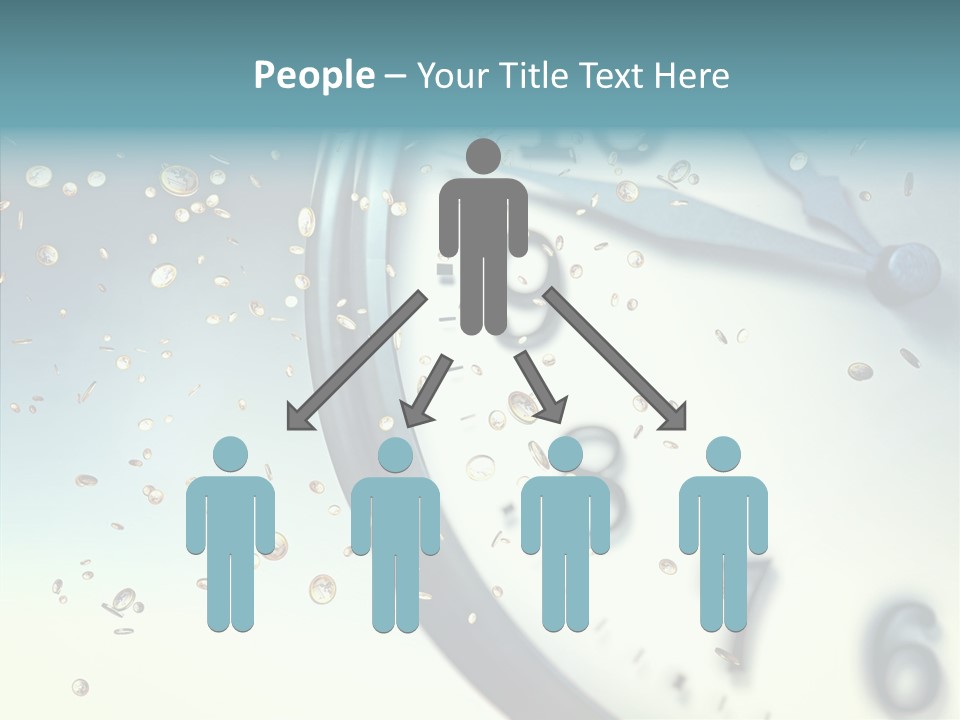 Clock Time Finance PowerPoint Template