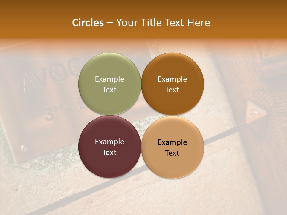 Wealth Monument Plate PowerPoint Template