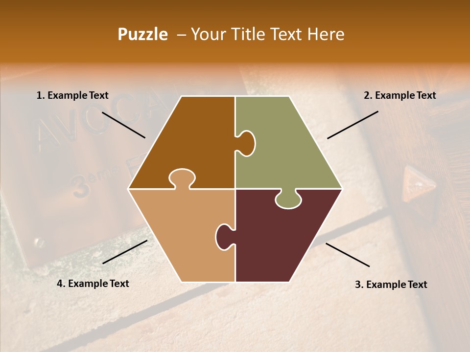 Wealth Monument Plate PowerPoint Template