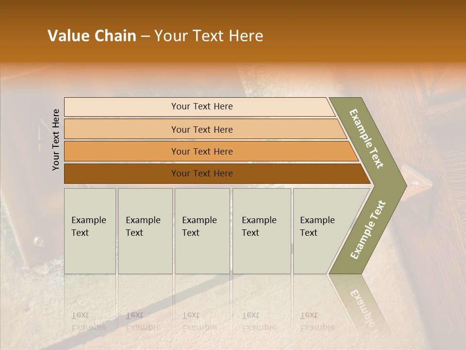 Wealth Monument Plate PowerPoint Template