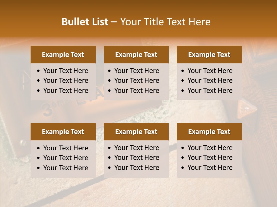 Wealth Monument Plate PowerPoint Template