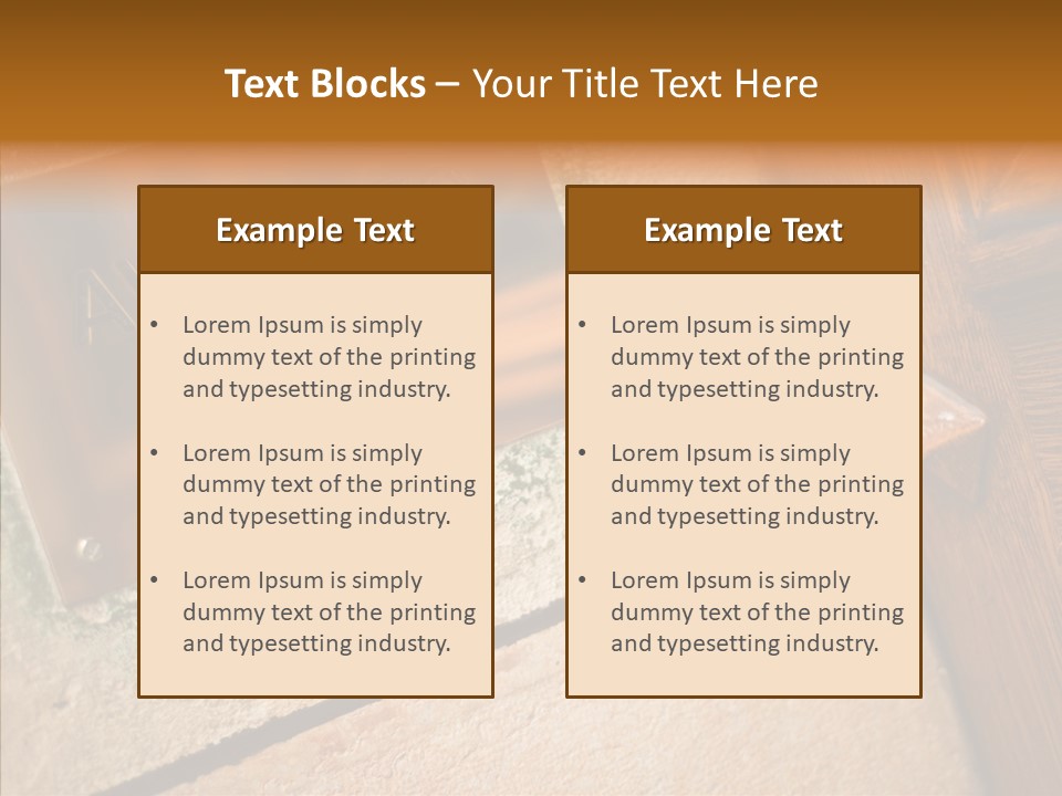 Wealth Monument Plate PowerPoint Template