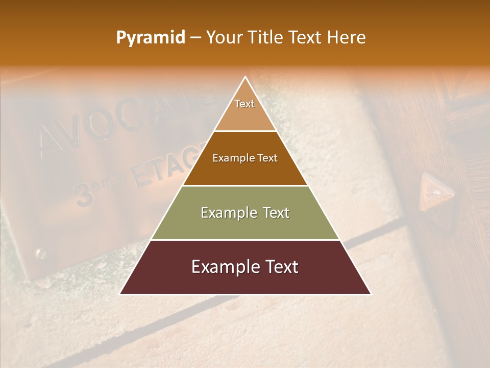 Wealth Monument Plate PowerPoint Template