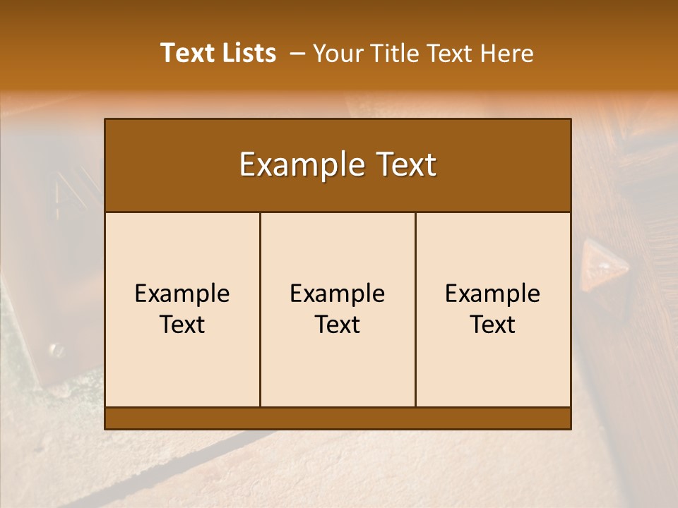 Wealth Monument Plate PowerPoint Template