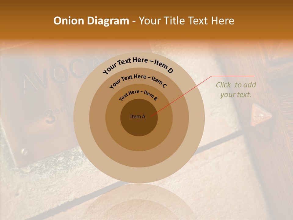 Wealth Monument Plate PowerPoint Template