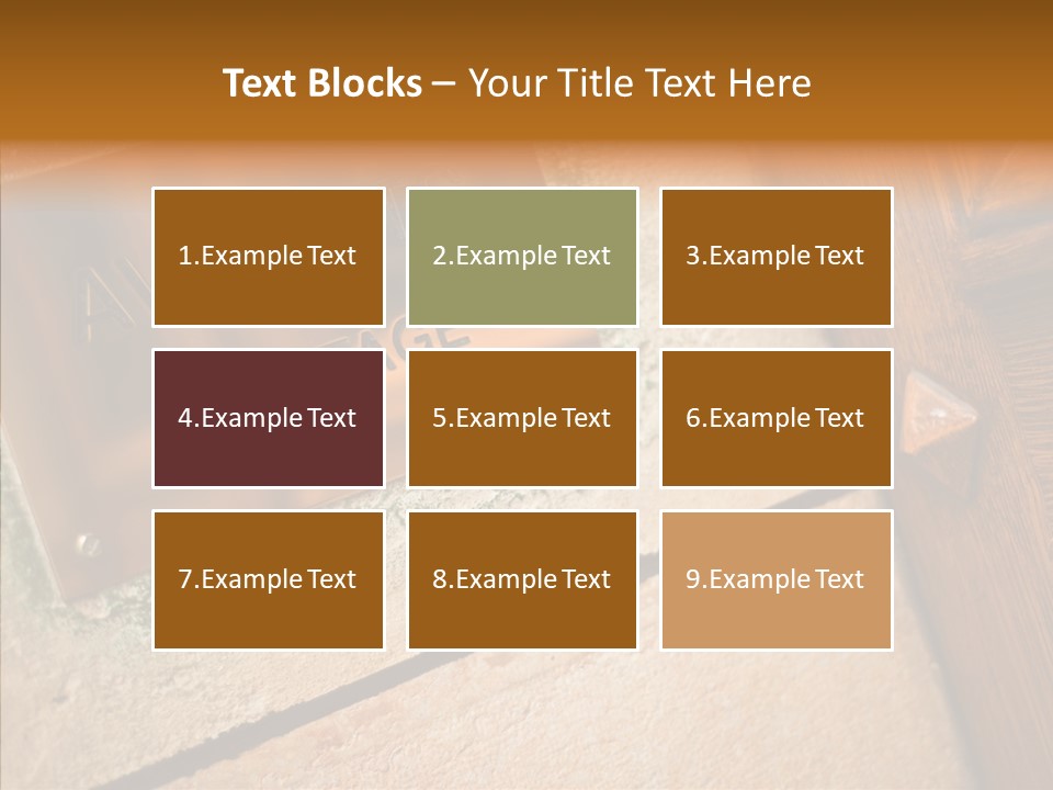 Wealth Monument Plate PowerPoint Template