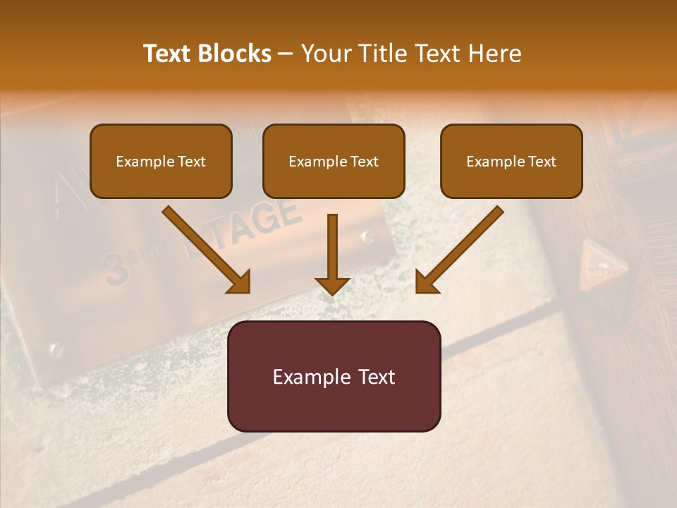 Wealth Monument Plate PowerPoint Template