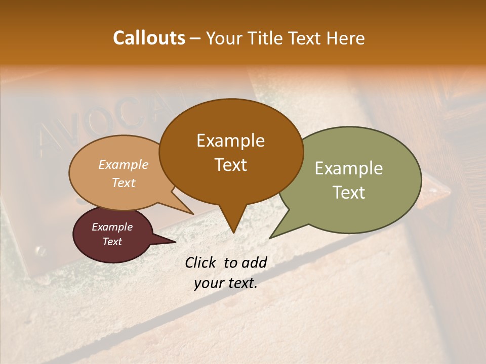 Wealth Monument Plate PowerPoint Template