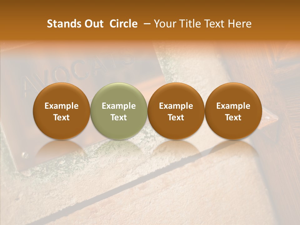 Wealth Monument Plate PowerPoint Template