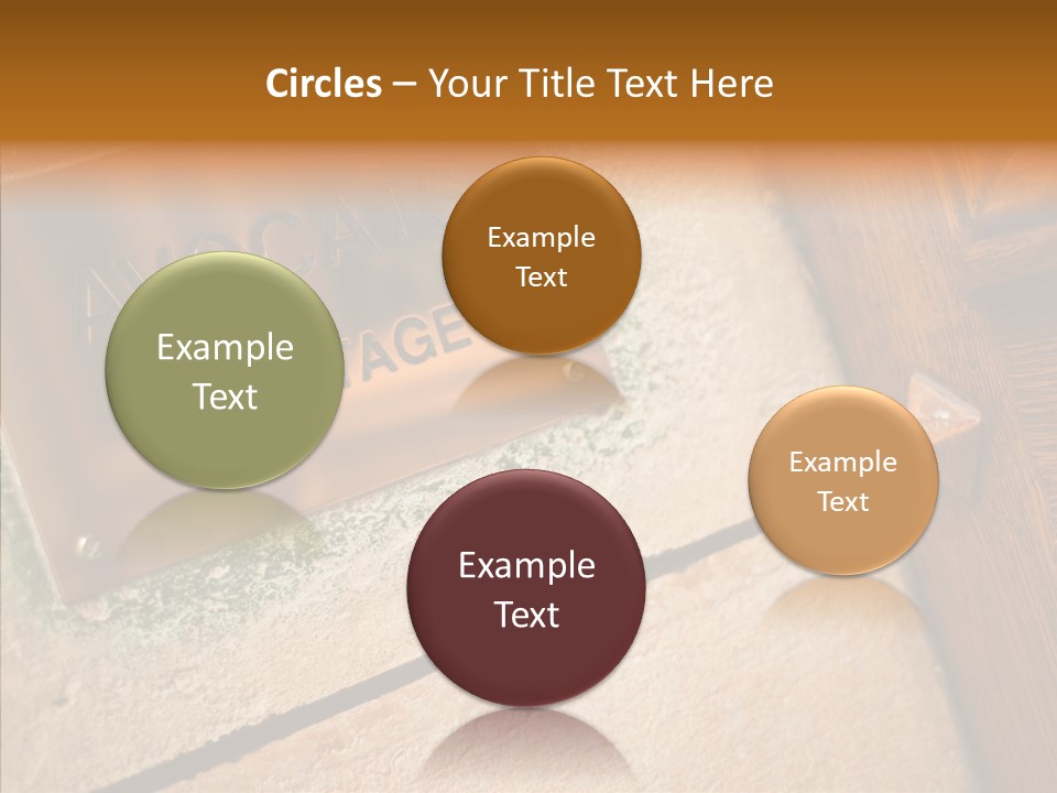 Wealth Monument Plate PowerPoint Template