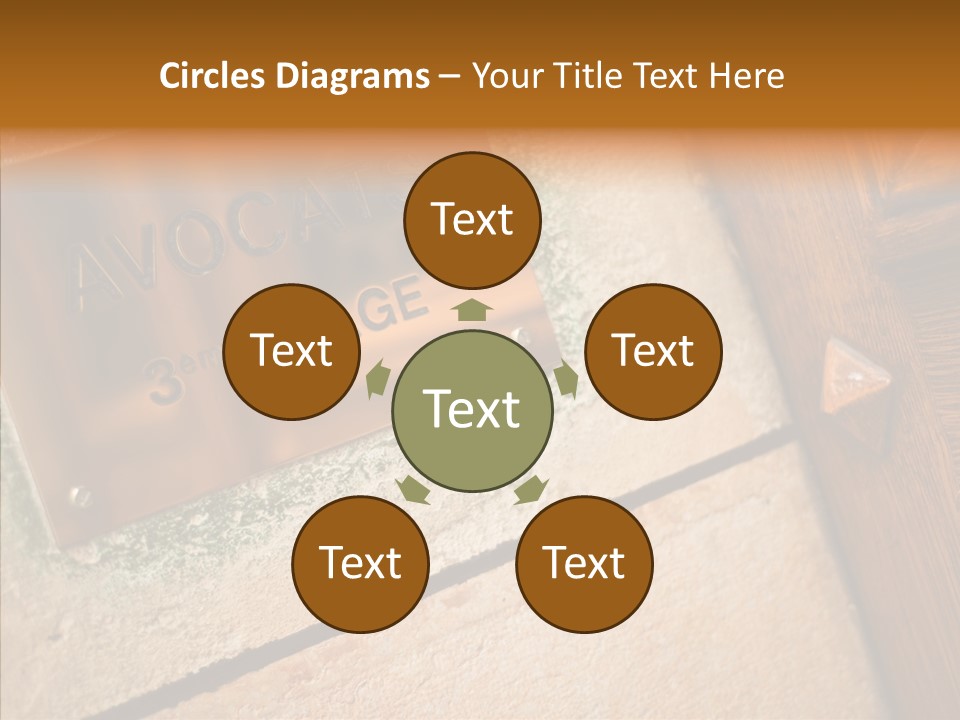 Wealth Monument Plate PowerPoint Template