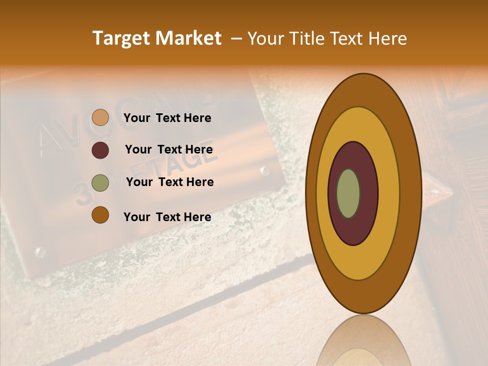 Wealth Monument Plate PowerPoint Template