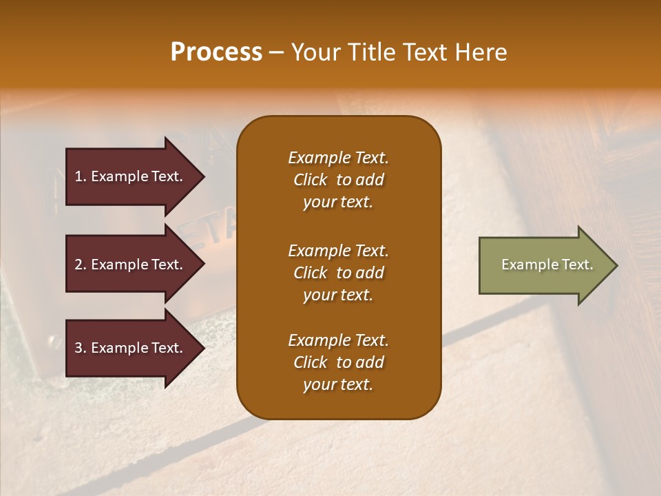 Wealth Monument Plate PowerPoint Template