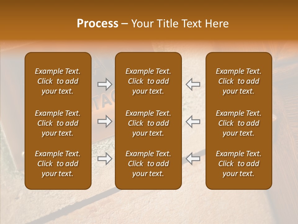 Wealth Monument Plate PowerPoint Template
