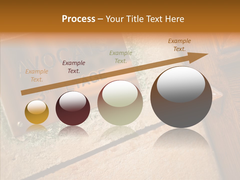 Wealth Monument Plate PowerPoint Template