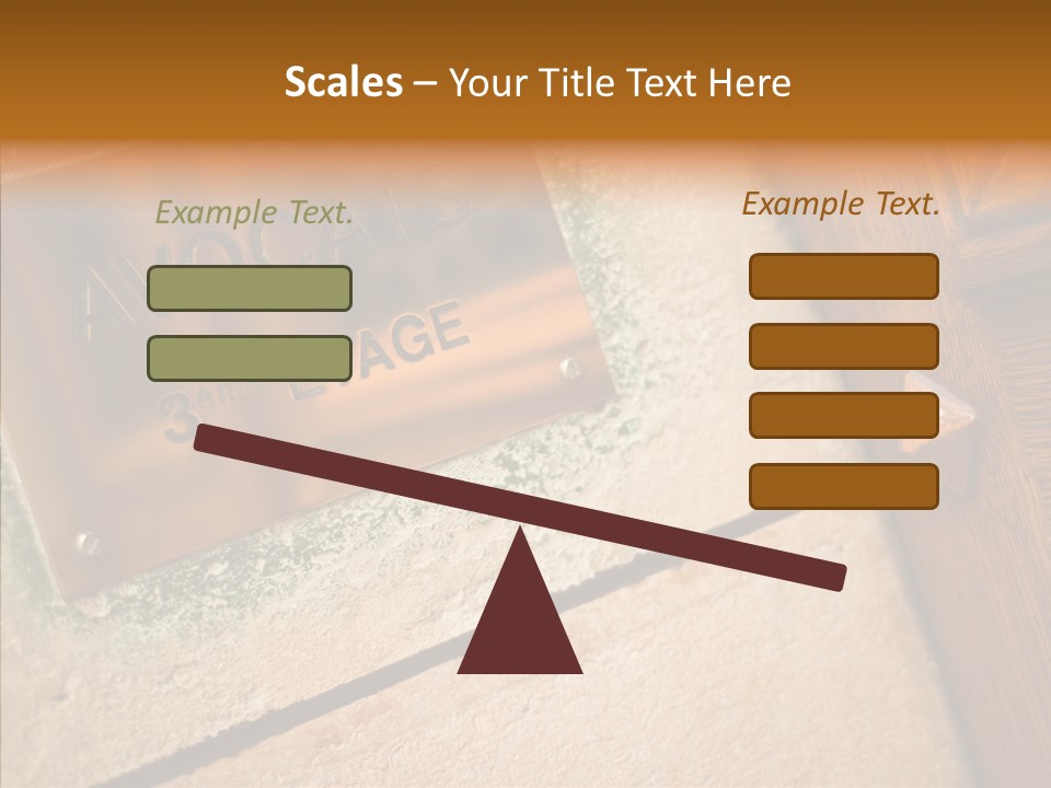 Wealth Monument Plate PowerPoint Template