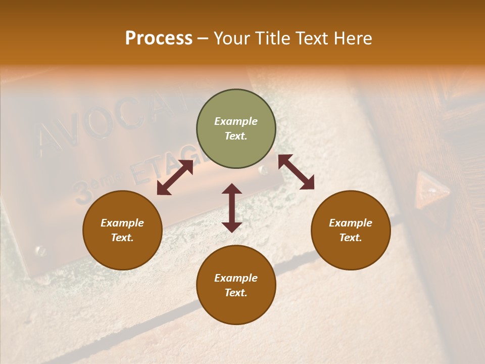 Wealth Monument Plate PowerPoint Template