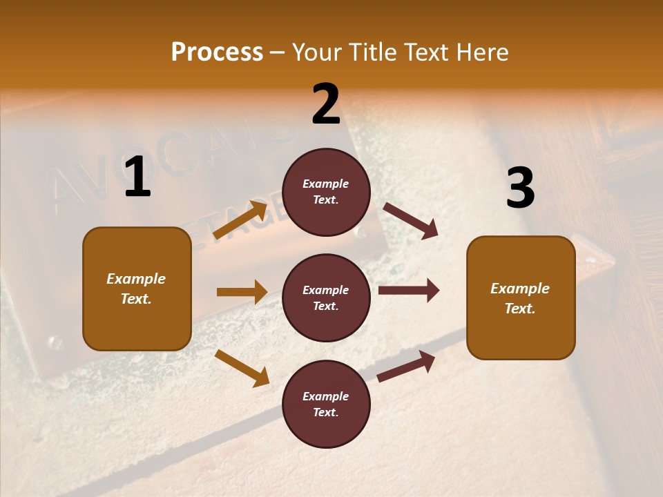 Wealth Monument Plate PowerPoint Template