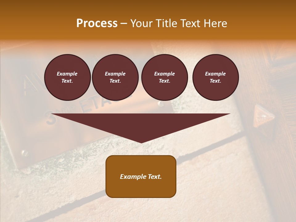 Wealth Monument Plate PowerPoint Template