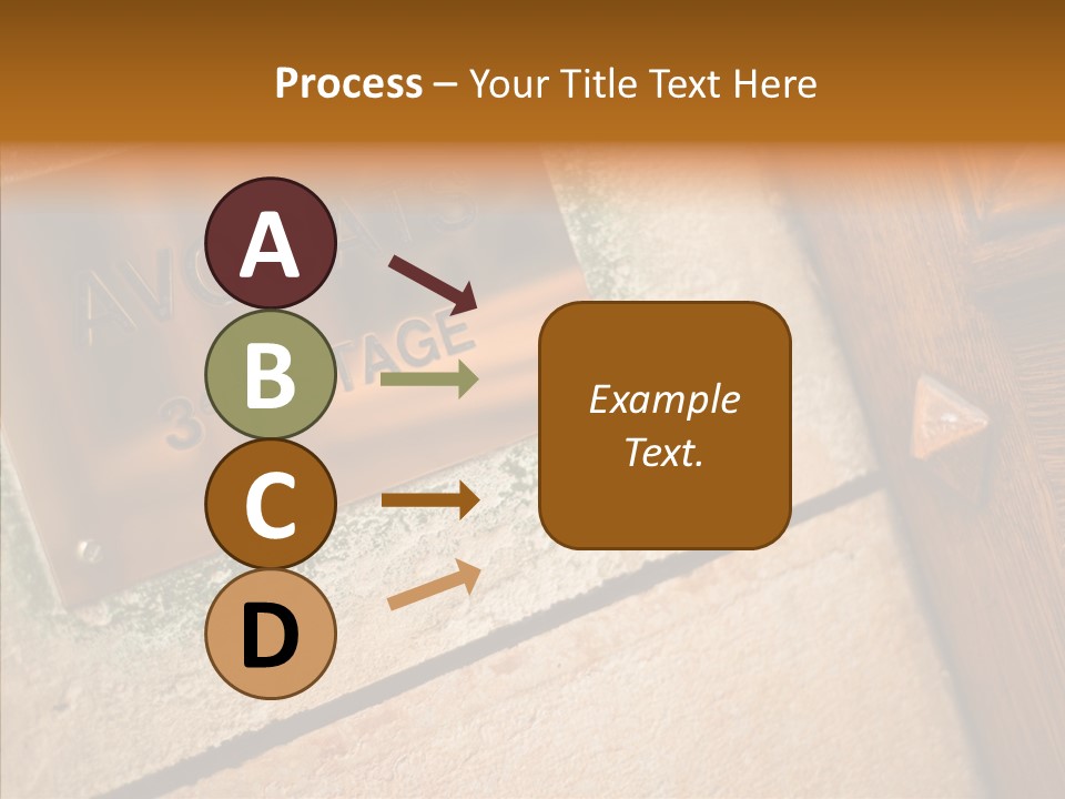 Wealth Monument Plate PowerPoint Template