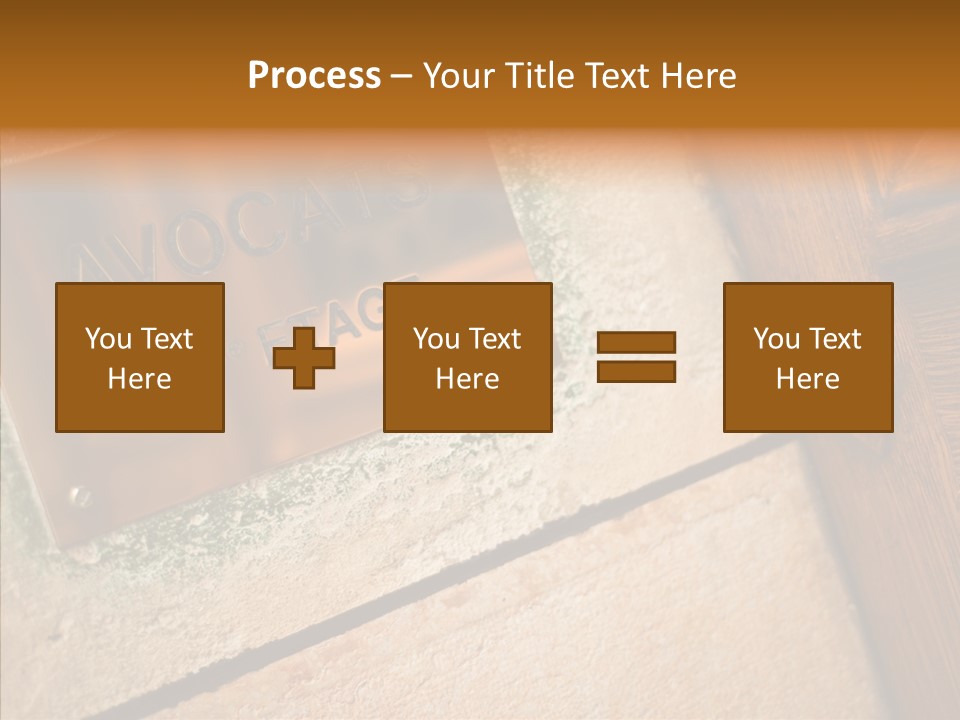 Wealth Monument Plate PowerPoint Template