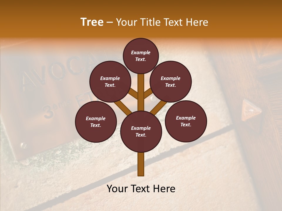 Wealth Monument Plate PowerPoint Template