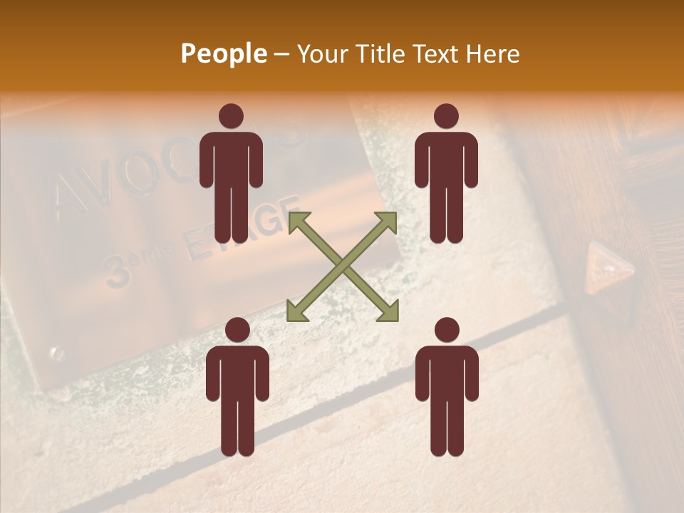 Wealth Monument Plate PowerPoint Template