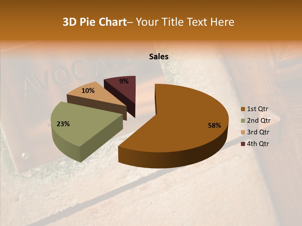 Wealth Monument Plate PowerPoint Template