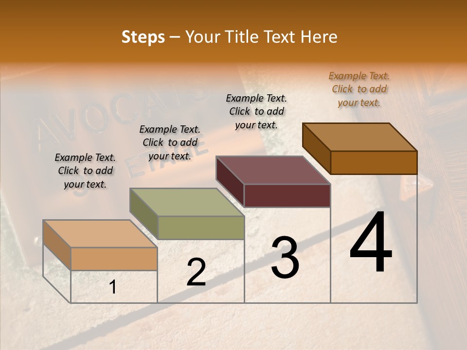 Wealth Monument Plate PowerPoint Template