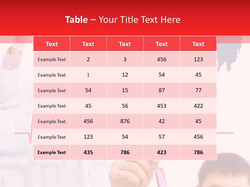 Doctor Scientist Working PowerPoint Template