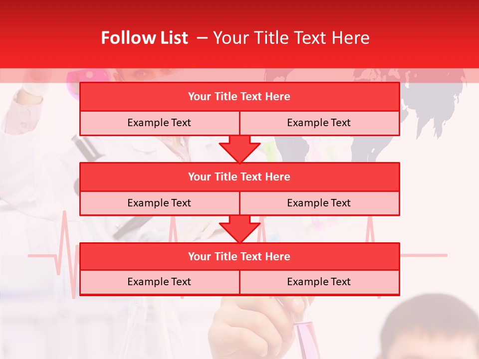 Doctor Scientist Working PowerPoint Template