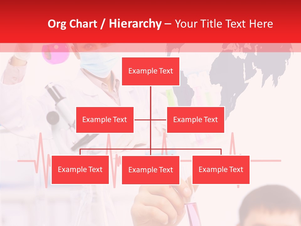 Doctor Scientist Working PowerPoint Template
