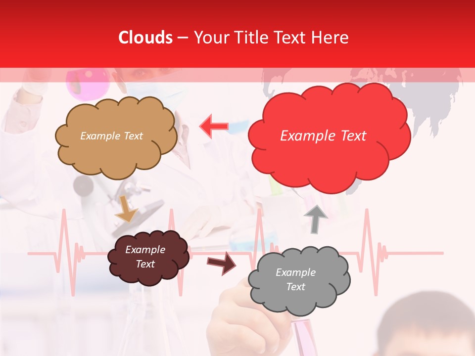 Doctor Scientist Working PowerPoint Template