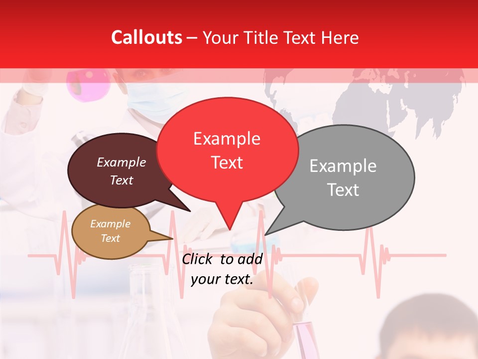Doctor Scientist Working PowerPoint Template