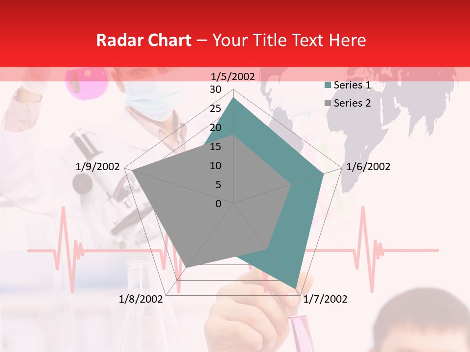 Doctor Scientist Working PowerPoint Template