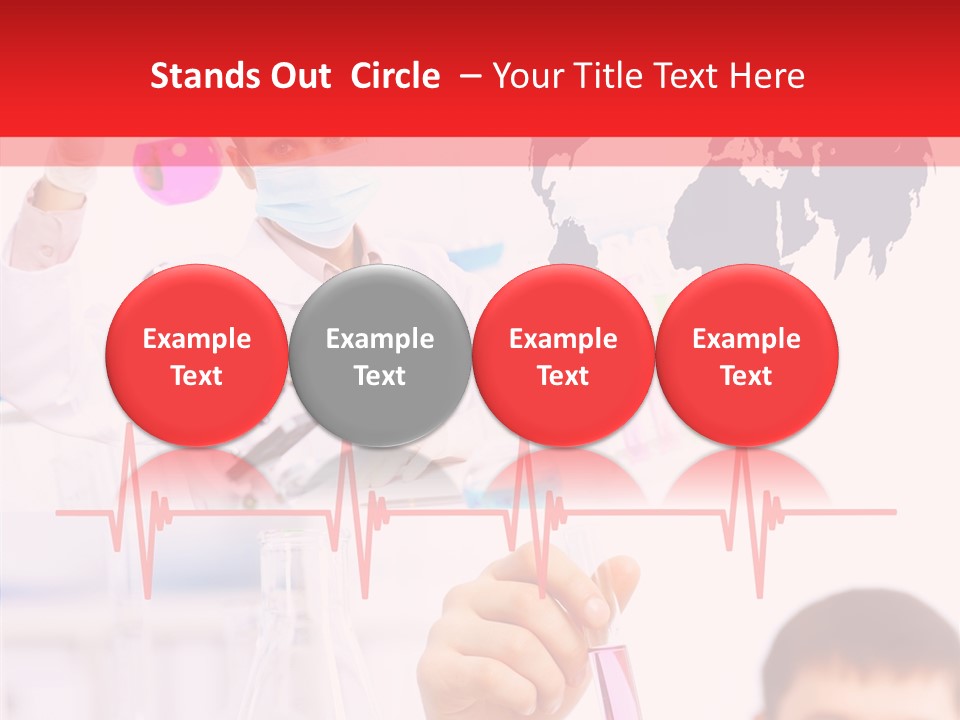 Doctor Scientist Working PowerPoint Template