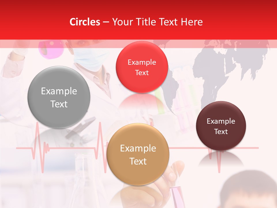 Doctor Scientist Working PowerPoint Template