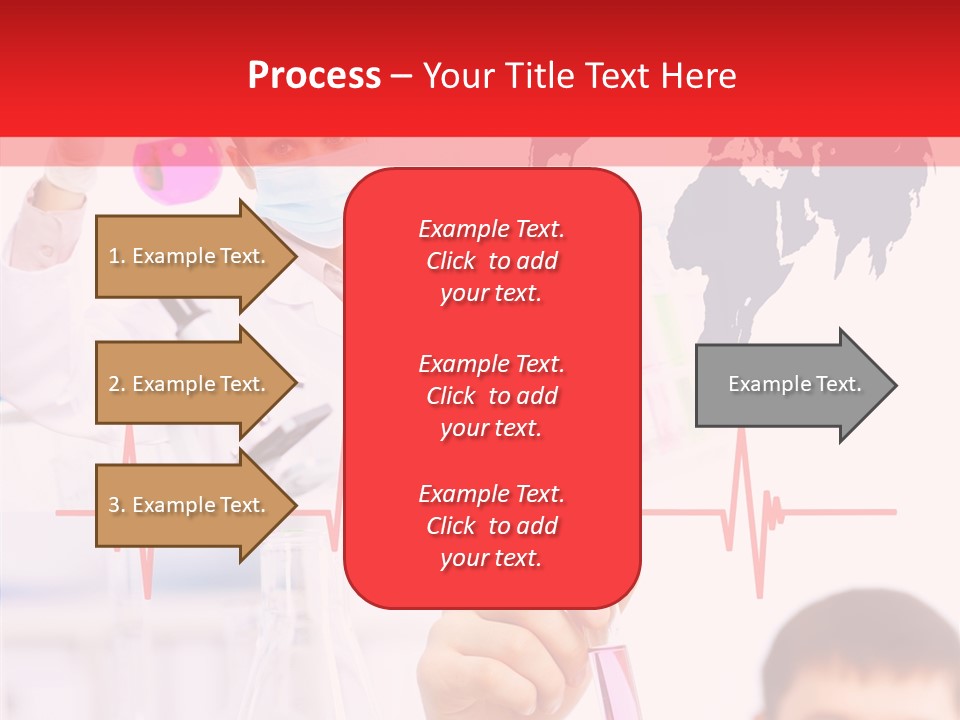 Doctor Scientist Working PowerPoint Template