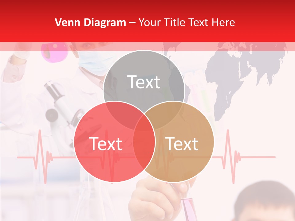 Doctor Scientist Working PowerPoint Template