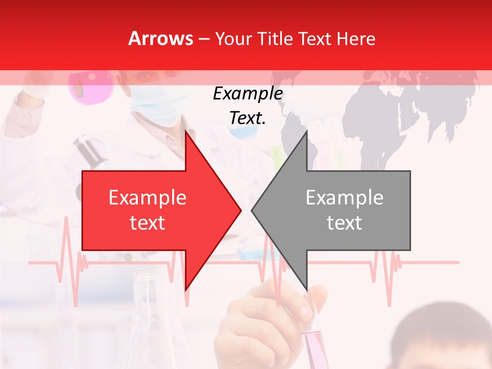 Doctor Scientist Working PowerPoint Template
