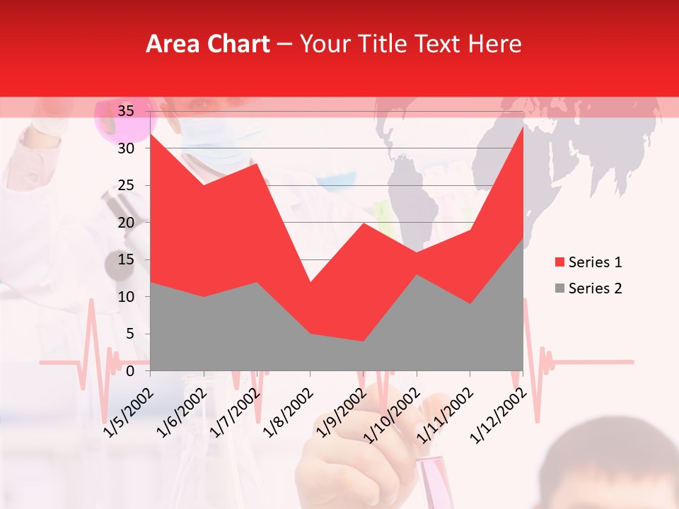 Doctor Scientist Working PowerPoint Template