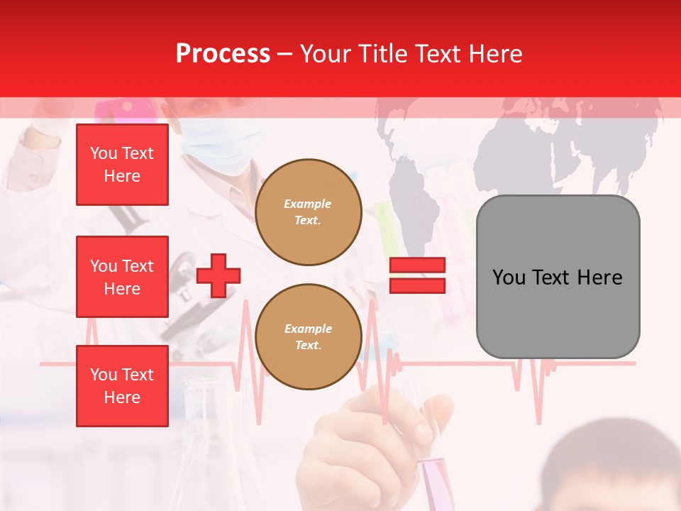 Doctor Scientist Working PowerPoint Template